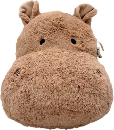 Label Label Hippo Harvey Nougat Muurdecoratie