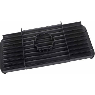 Aas Rolplaat ABS Plastic Zwart Draagbaar Lichtgewicht Vis Aas Rolbord voor Buiten black