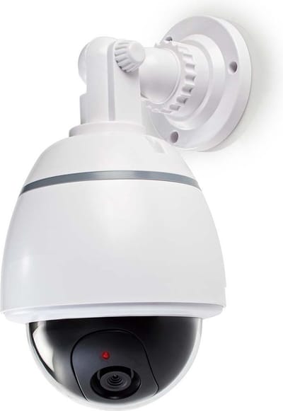 Nedis Dummy Beveiligingscamera - Dome - Batterij Gevoed - Binnen - Wit