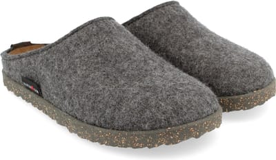 Haflinger Clog Manhattan grijs (Maat - 39, Kleur - Grijs)