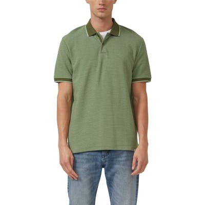 s.Oliver  Poloshirts Army Green Maat: 3XL | Poloshirts Outlet | Heren | Groen