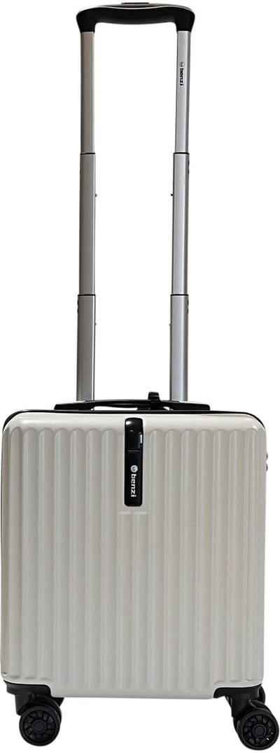 Benzi Javi Handbagage Business Trolley 45x35x20 cm - 30 liter - Wit