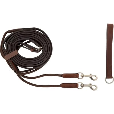 Slofteugel Norwich Oak/Zilver - Full | Teugels paard