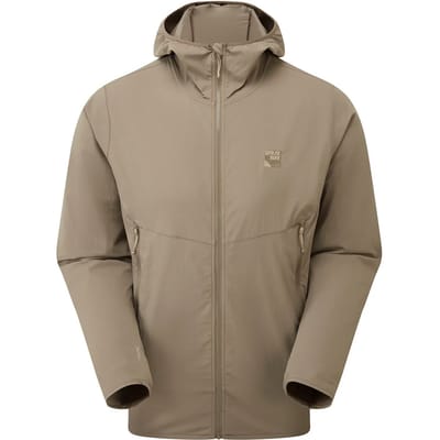 Heren Lichtgewicht Softshell Wandelovertrekjack met Waterafstotende Afwerking