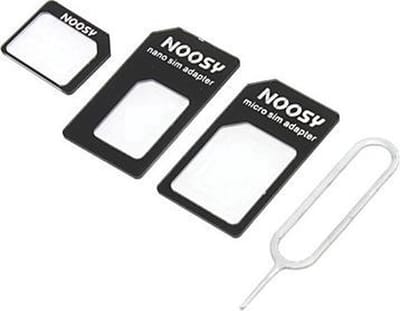 Scoby - SIM Kaart Adapter - SIM Kaart Adapter - Universeel - 3 Stuks - SIM Adapter - Simkaart Omzetter