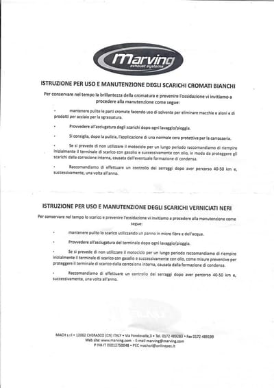 marving uitlaatdemper voor motor yamaha 1200 v-max 1986 tot 2006 nieuw