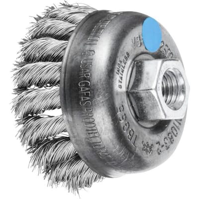 PFERD TOOLS Komborstel met schroefdraad, getordeerd POS TBG 65/M14 INOX 0,35 Tbg 43305003 1 stuk(s)