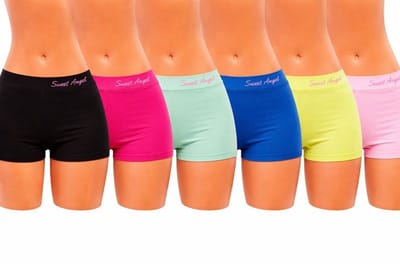 Sweet Angel Meisjes Boxershorts Multipack 12 Stuks Maat 146/158