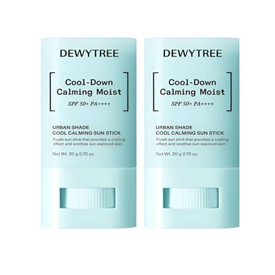 DEWYTREE Urban Shade Cool Calming Sun Stick SPF50+ PA++++ Duo Set (20 g × 2)