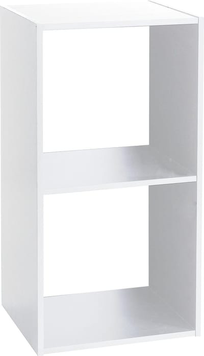 5Five Boekenkast 2-Vaks 34,5x32x67,6cm - Wit