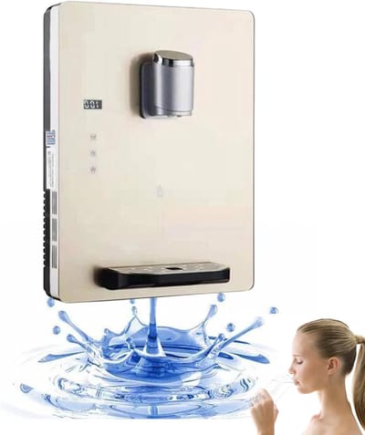 Waterdispenser Wandmontage - Dubbele Functie - Kantoor Kantine - Elektronisch Kinderslot - 30 L/u Capaciteit - Wit