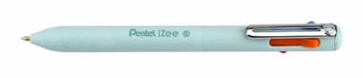 Pentel iZee 4-kleuren balpen lichtblauw