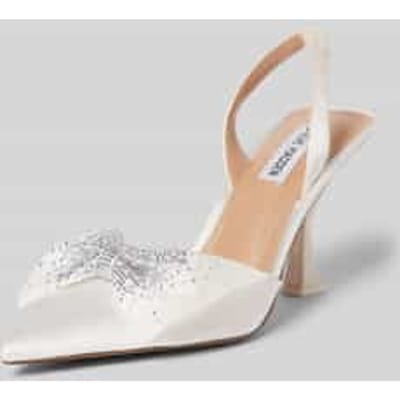 Steve Madden Niteowl-p Sandals Ivory Satin Größe: 42 | Pumps Outlet | Damen | Weiß