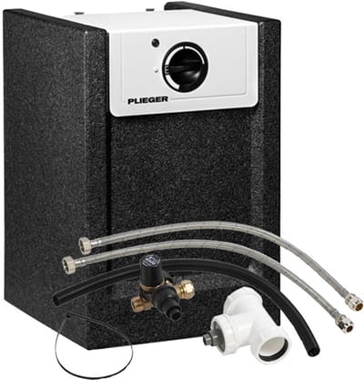 Plieger Boiler 10 Liter – Koperen Ketel – Close-In met aansluitset