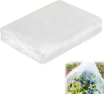 SnelShoppen - Vegetable Protection Net 3 x 10 m - Insecten- en Vogelbescherming voor Tuinplanten, Groenten, Fruit en Bloemen, Hoogwaardige Bescherming