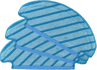 Ecovacs Deebot N8, N10 en T8 Serie Dweilpads (3 Stuks, Plus.Parts® alternatief voor D-CC3I)