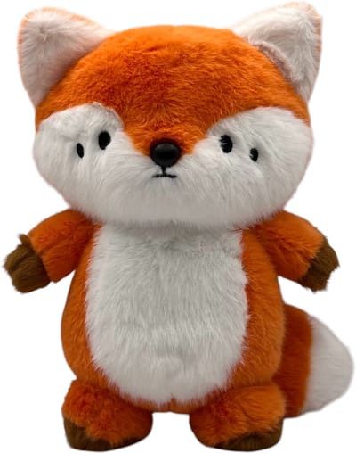 Fluffica – Vos Knuffel – Zachte Pluche – CE-gecertificeerd – Geschikt voor Baby’s & Kinderen – Lief Design – Knuffeldier – 24 cm - Speelgoed