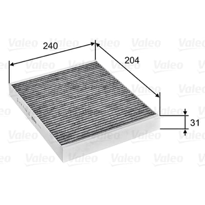 Cabinefilter VALEO 715752
