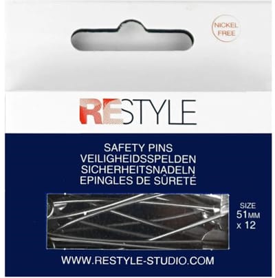 Veiligheidsspelden 51 mm, 12 stuks