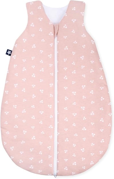 Zomerslaapzak jersey 0,5 TOG voor baby's - wasbaar op 60 °C, OEKO TEX Standard 100, maat 50/56