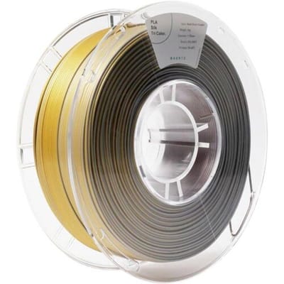 Maertz PMMA-1022-004 PMMA-1022-004 Filament PLA zijdeglans Zijdeglans 1.75 mm 1000 g Goud, Zilver, Koper 1 stuk(s)