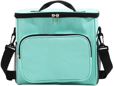 Unisex lunchtas – Herbruikbaar – Lekvrij & geïsoleerd – Grote inhoud – Geschikt voor werk – Meerblauw