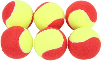 Tennisballen Kinderen - Trainingsballen - Beginners Leren - Lagere Druk - 6 Stuks
