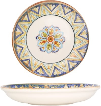 Kütahya Porselen Diepbord - Strada - Porselein - 21 cm (700cc) - set van 6