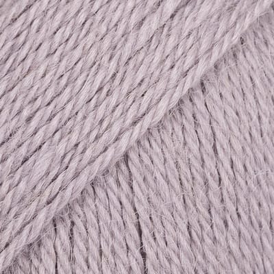 DROPS Alpaca Uni Colour - 9035 bevroren lavendel - Wol Garen