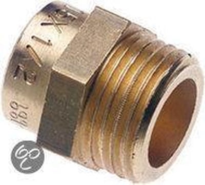 Mes,Cap,Puntst,3/4"Bu Conx22Mm Plieger Label Bl/Gl 1St (G/K)