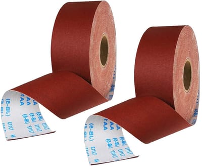 Dailygoods- Schuurpapier Rol 150 Grit - Schuurpapier 100mm - Schuurpapier 10m - Emery Doek - Houtsnijwerk - Wortelsnijwerk - Schuurrol