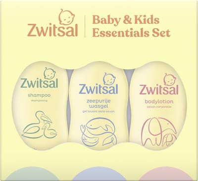 Zwitsal - Essentials Geschenkset - Baby & Kids - 3 x 200 ml