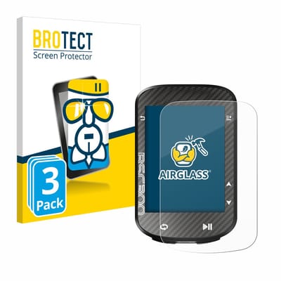 Screenprotector 3 Stuks voor iGPSPORT BSC300 Beschermglas transparant
