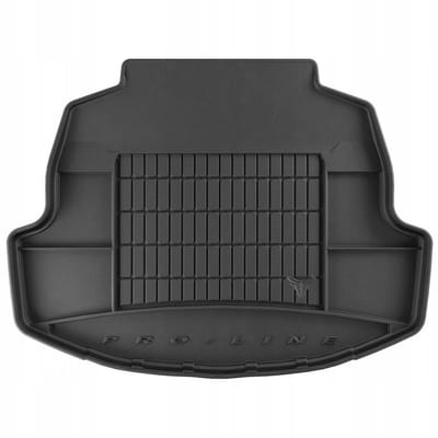 Premium Rubberen Kofferbakmat met Organizer Functie - Geschikt voor TOYOTA Corolla XII E210 Sedan (2019-heden) - Alle Motortypen - Hoogwaardig TPE - Geurloos - Zwart