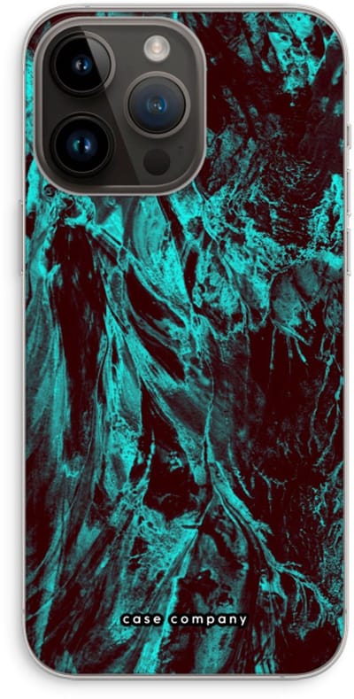 Case Company® - Hoesje geschikt voor iPhone 14 Pro Max hoesje - Ice Age - Soft Cover Telefoonhoesje - Bescherming aan alle Kanten en Schermrand