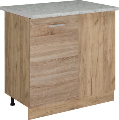 Vicco R-Line Hoekkast – 86 cm WB Marmer Sonoma