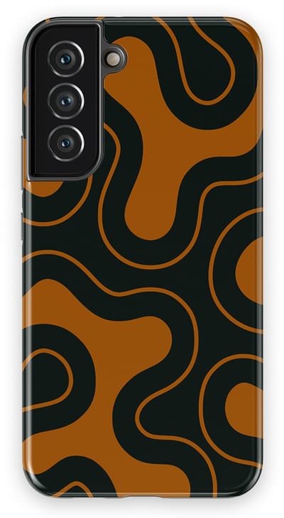 DripCase Motion Flow Tough Hoesje Samsung Galaxy S22 Plus | Backcover met Mag | Trendy Design | Valbescherming | Organic Circuit