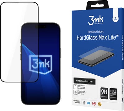 3Mk Hardglass Max Lite Gehard Glas Voor Apple Iphone 17 Pro Max 100%