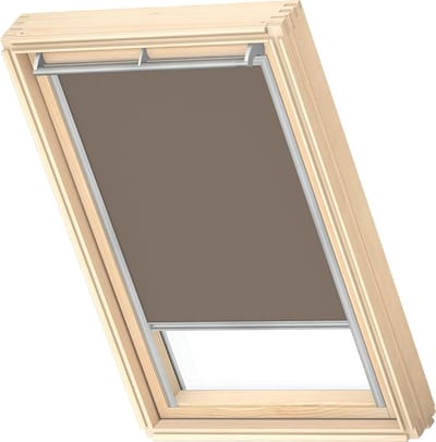 VELUX Origineel Verduisterend Rolgordijn (DKL) - Zilveren Kozijn - MK04 - Grijs