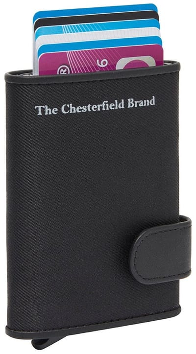 The Chesterfield Brand - Leren Pasjeshouder Zwart Sabana