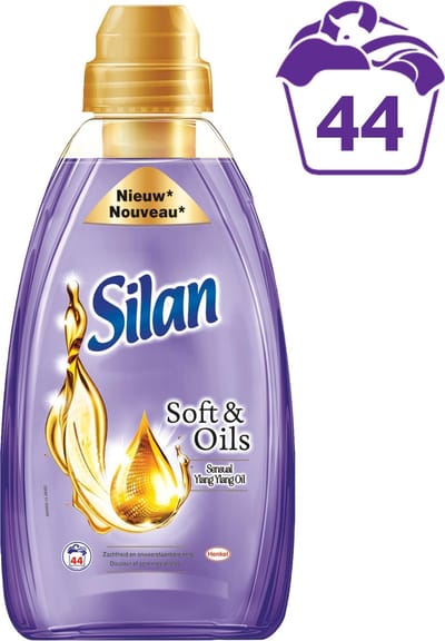 Silan Soft&Oils Purple - Voordeelverpakking - 44 wasbeurten - Wasverzachter