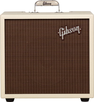 Gibson Falcon 5 1x10" Combo Cream Bronco, Oxblood Grille - Buizenversterker