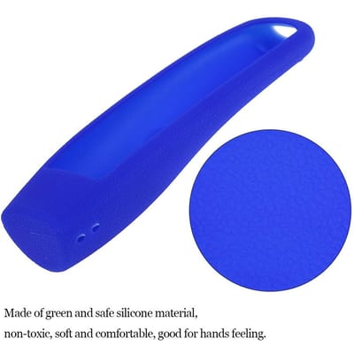 Housse de protection anti-poussière en caoutchouc silicone souple pour télécommande TV LG AN MR600 Rouge bleu