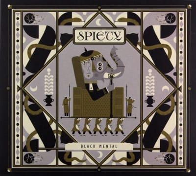 Spięty: Black Mental (digipack) [CD]