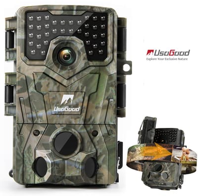 TC30 Wildcamera met Nachtzicht - Professionele Wildcamera voor Buiten - 4K Ultra HD 36MP 30FPS - Jachtcamera - Wildlife Camera - Waterdicht - Met WiFi & App - Incl. 32GB SD & 8 AA Batterijen