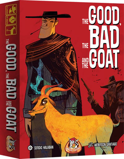 White Goblin Games - The Good, The Bad and The Goat - Kaartspel - 2 tot 5 spelers - 45 minuten - Vanaf 14 jaar