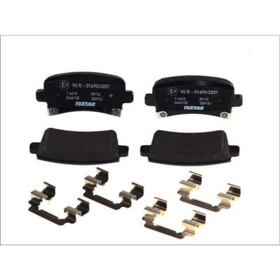 Remblokset TEXTAR 2442102, achter