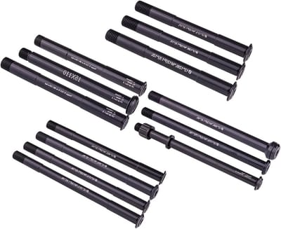 Fiets Steekas - Wielas Hub - Fiets Reparatie - Lichtgewicht Aluminium - 12mm 15mm - Zwart