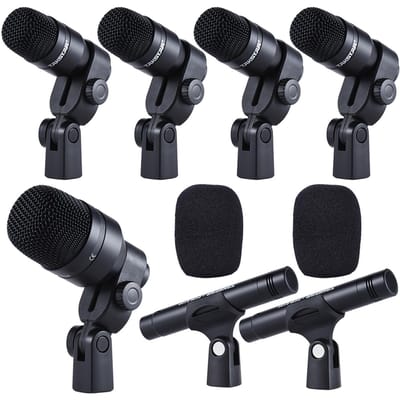 TAKSTAR DMS-D7 Professionele Muziekinstrumenten Drumstel Bedrade Microfoon Microfoon Kit met Standaard