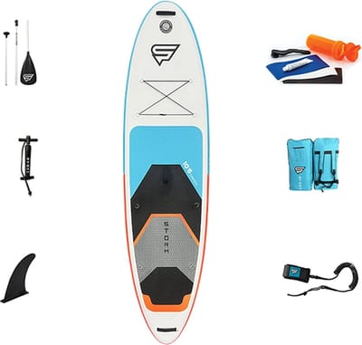 Storm Freeride Sup Board (belastbaar 180kg!) - 6-Delige set - 320 cm